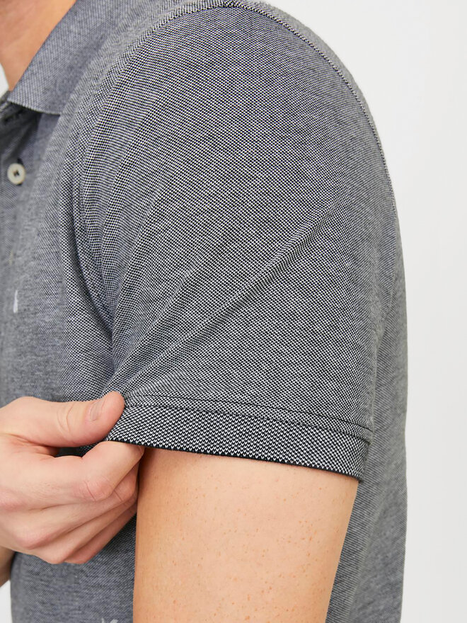 Jack&Jones Jack&Jones Поло Paulos 12136668 Сірий Slim Fit