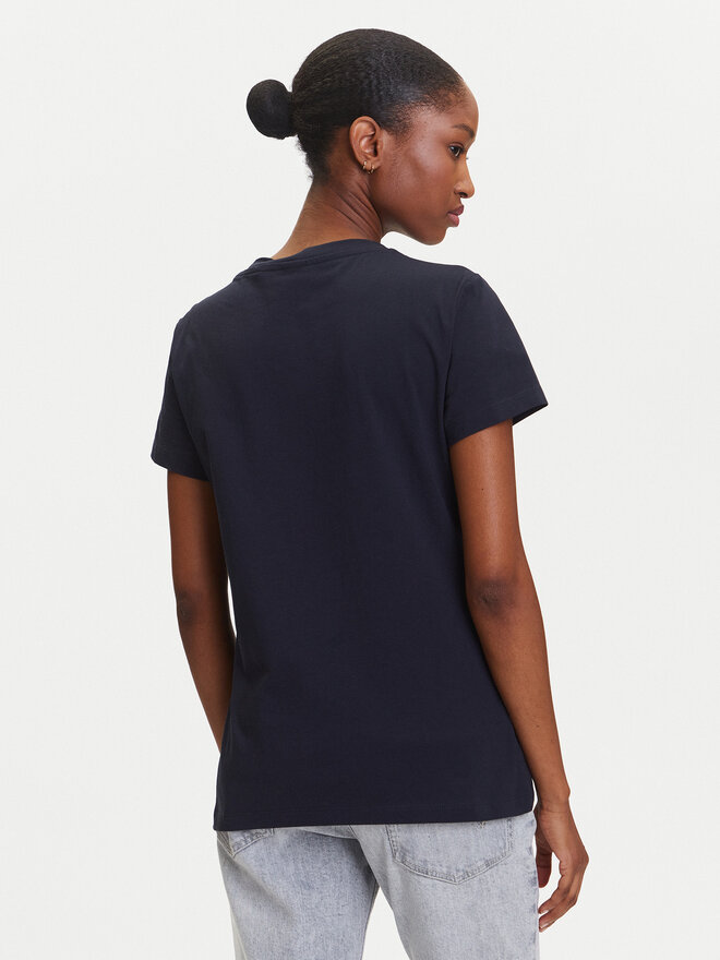 BOSS BOSS Póló C_Esogo_1 50506973 Sötétkék Slim Fit