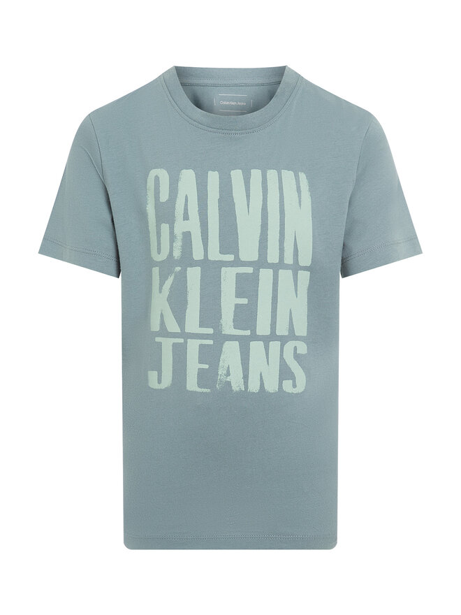 Calvin Klein Jeans Calvin Klein Jeans T-Shirt Slogan Graphic IB0IB02459 Blau Regular Fit