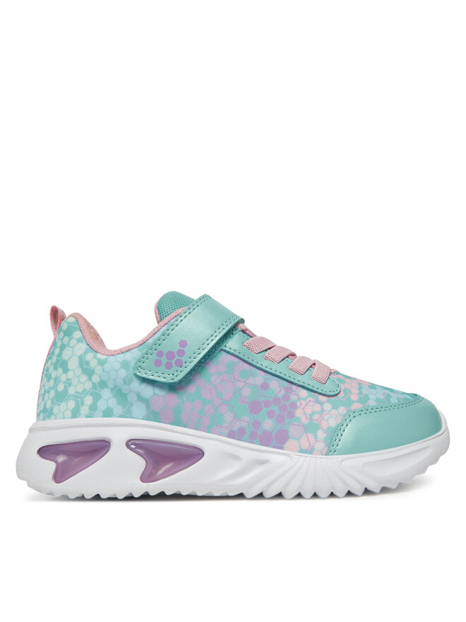 Geox Sneakersy Geox J Assister J45E9B 02ABC C4235 D Turkusowy