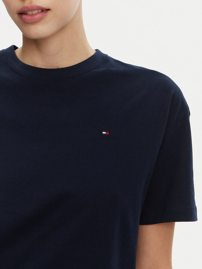 Tommy Hilfiger Tommy Hilfiger T-Shirt UW0UW05763 Dunkelblau Regular Fit