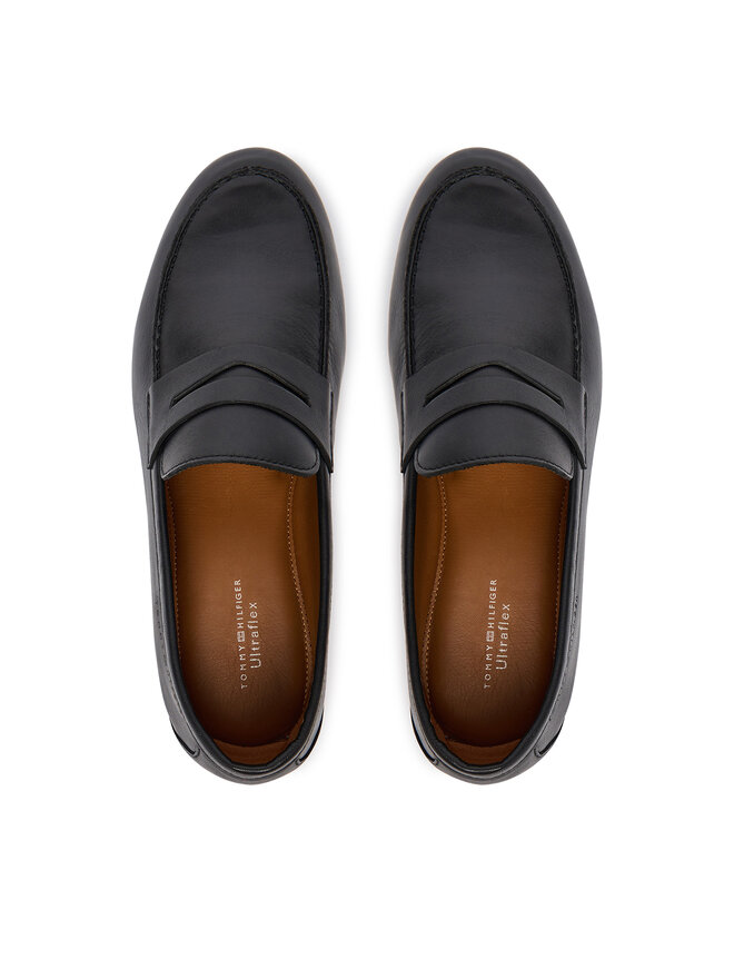 Tommy Hilfiger Slipper Tommy Hilfiger Flexible Slim FM0FM05849 Schwarz