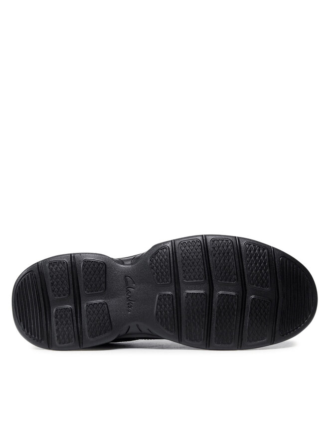 Clarks Félcipő Clarks Bradley Walk 261533327 Fekete