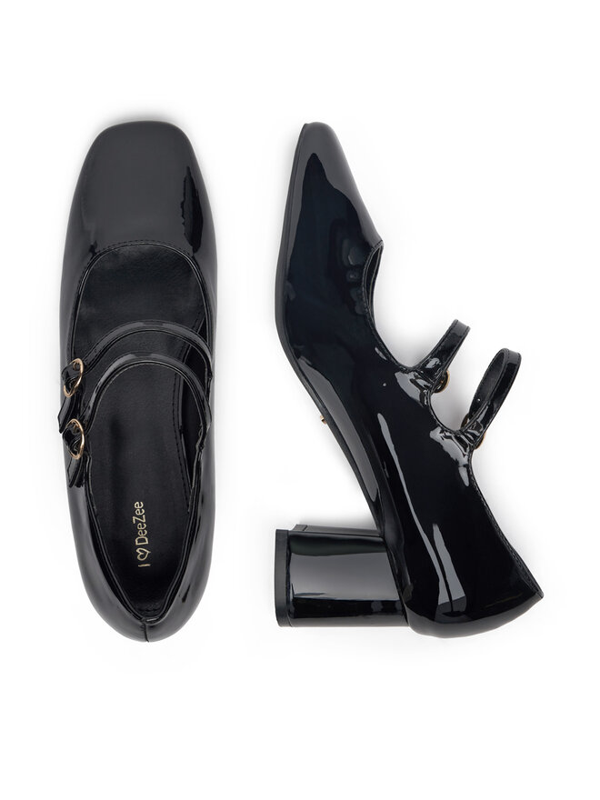 DeeZee Halbschuhe DeeZee LWKK1027-A1 Schwarz