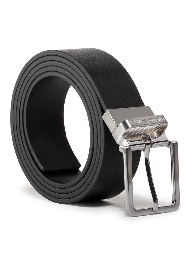 Emporio Armani Cinturón para hombre Emporio Armani Y4S270 YLP4X 88001 Negro