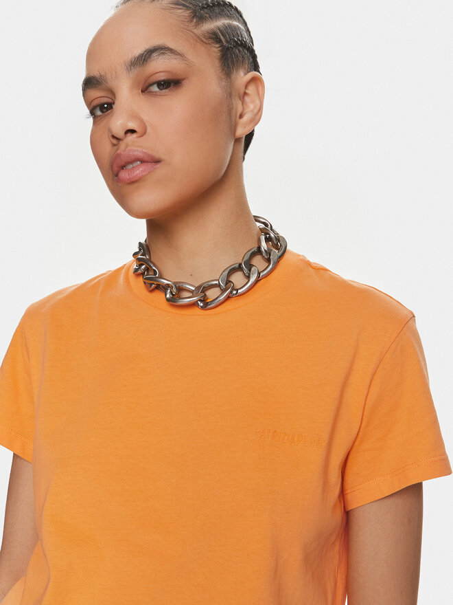 Patrizia Pepe Patrizia Pepe T-Shirt 2M4373/J111-R824 Πορτοκαλί Regular Fit