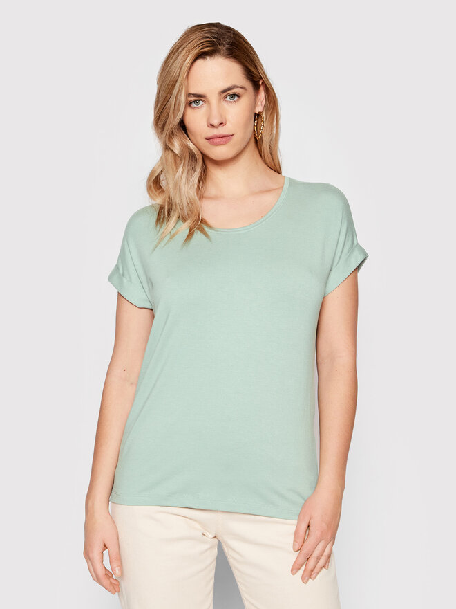 ONLY ONLY Póló Moster 15106662 Zöld Loose Fit