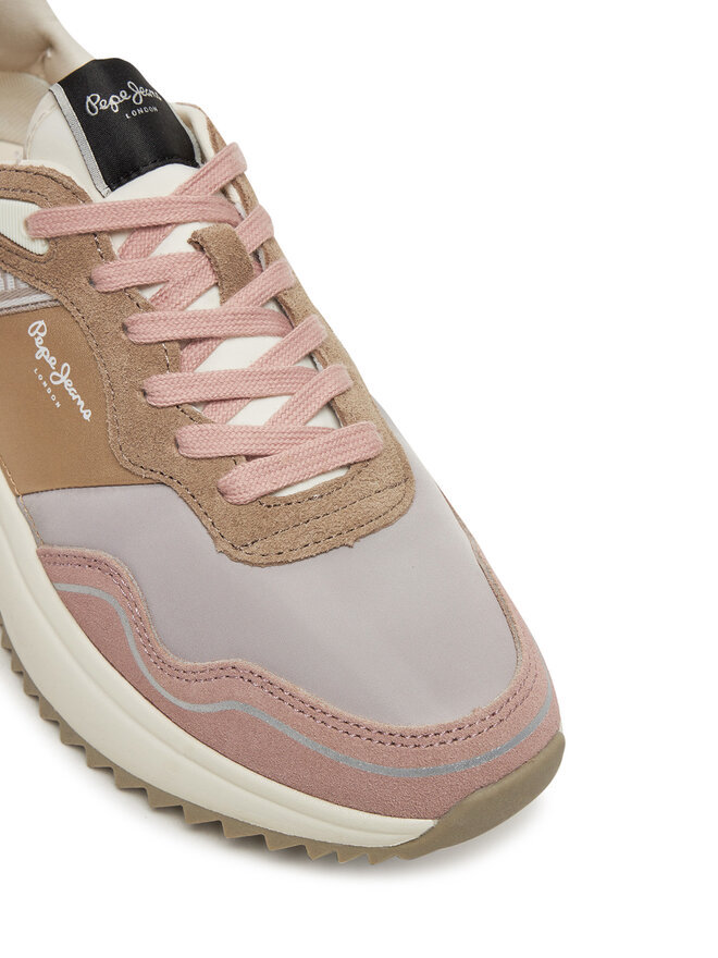 Pepe Jeans Sneakers Pepe Jeans Kimi Glam PLS60042 Rosa