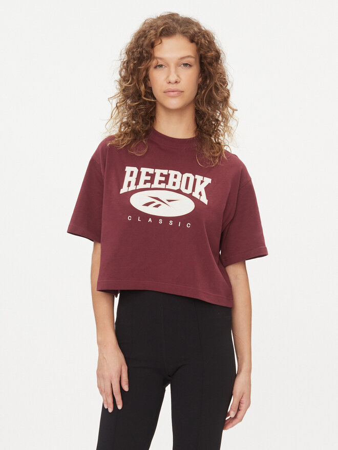 Reebok Reebok Póló Classics Big Logo IL4638 Piros Regular Fit