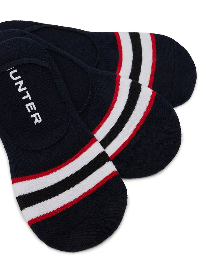 Hunter Șosete Hunter AS_HUNTER_03S_SS25 (3-PACK) Bleumarin