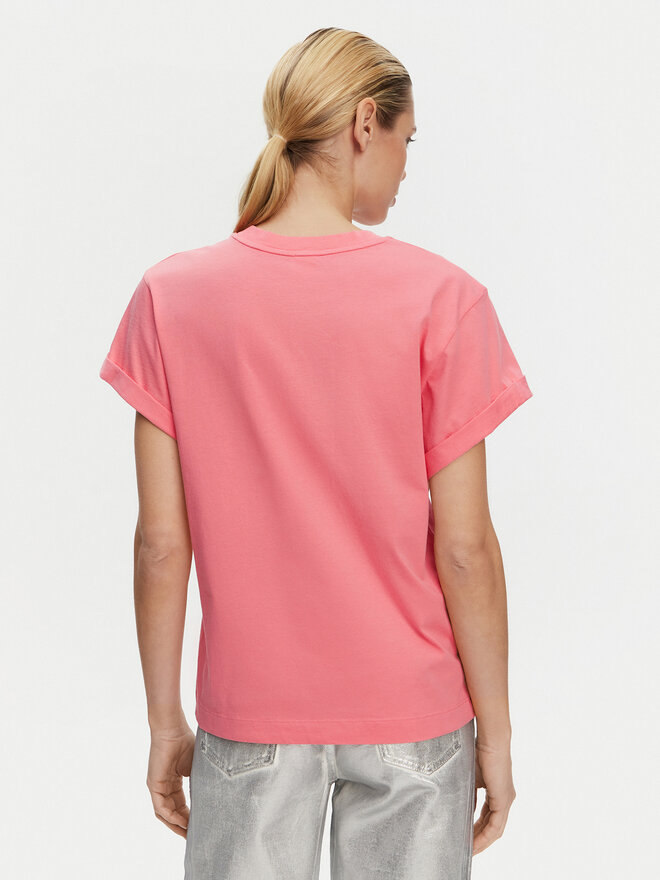 PINKO PINKO T-Shirt 104605 A2D1 N55 Ροζ Regular Fit