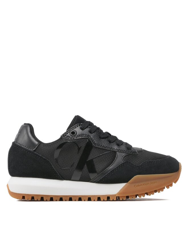 Calvin Klein Jeans Снікерcи Calvin Klein Jeans Toothy Runner Bold Mono W YW0YW00884 Чорний