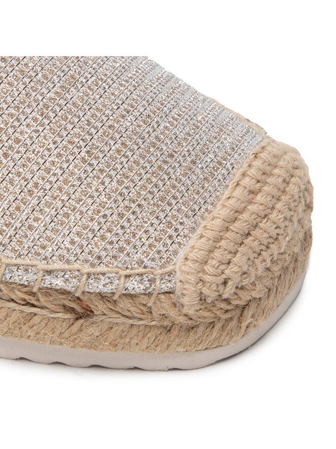 MICHAEL Michael Kors Εσπαντρίγιες MICHAEL Michael Kors Lenny Espadrille 40S1LNFP8D Ασημί