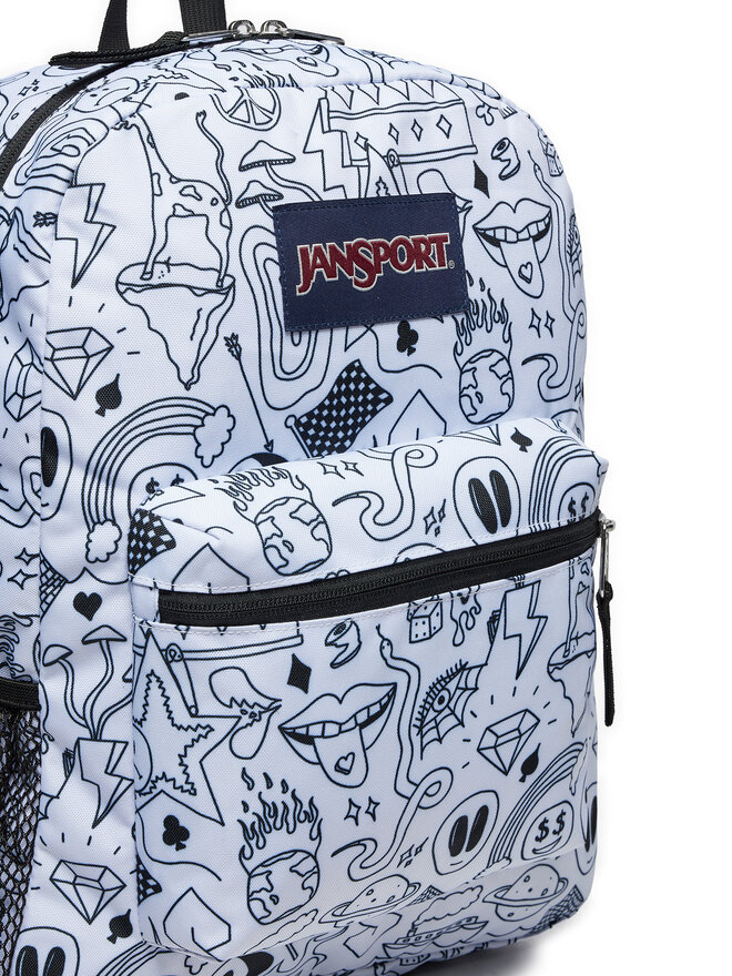 JanSport Plecak JanSport Cross Town EK0A5BAI8O8 Biały