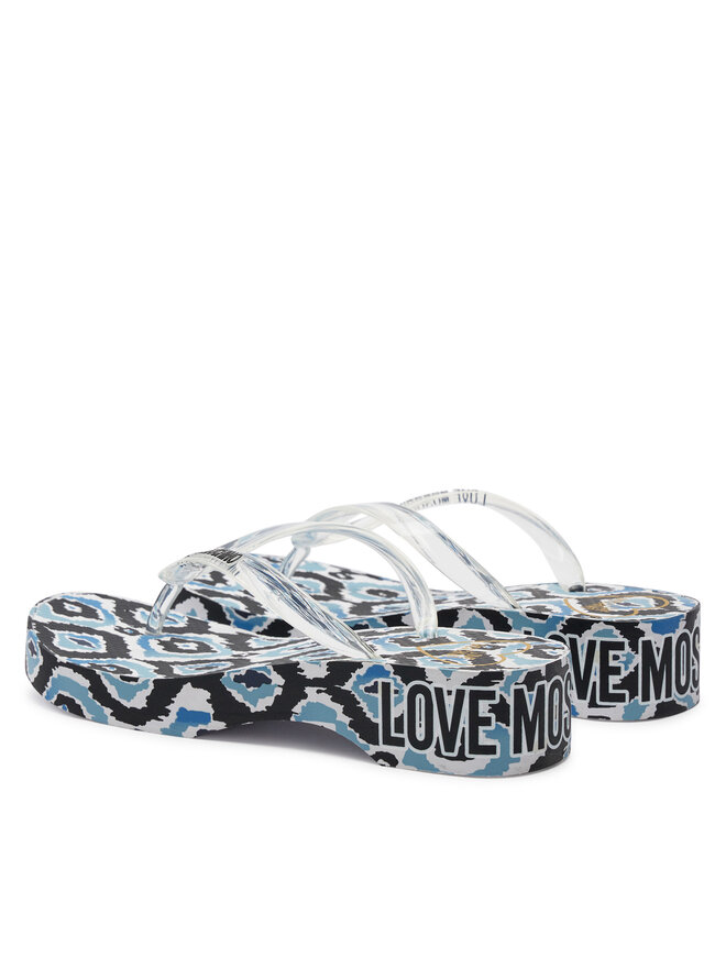 LOVE MOSCHINO Zehentrenner LOVE MOSCHINO JA28324G0II3210A Bunt