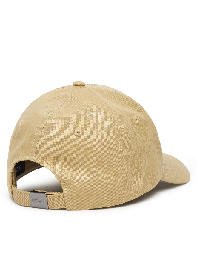 Guess Kepurė su snapeliu Guess AM9540 COT01 Smėlio