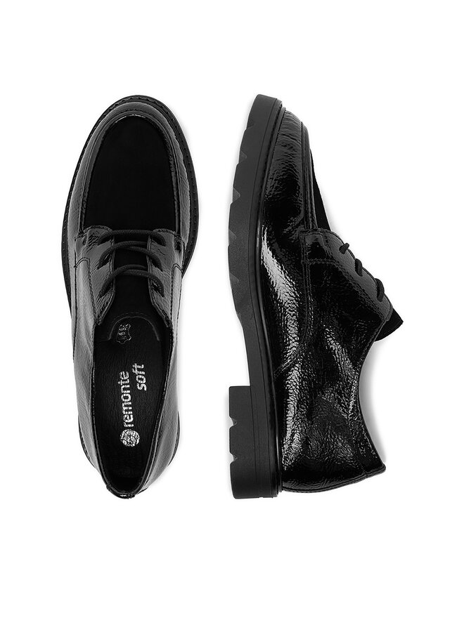 Remonte Półbuty Remonte D2Q03-02 Czarny
