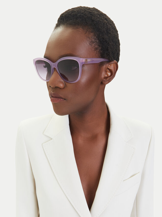 LOVE MOSCHINO Okulary przeciwsłoneczne LOVE MOSCHINO MOL089/S 207792 Fioletowy