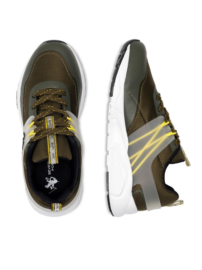 Beverly Hills Polo Club Sneakersy Beverly Hills Polo Club CM230807-2(IV)CH Khaki