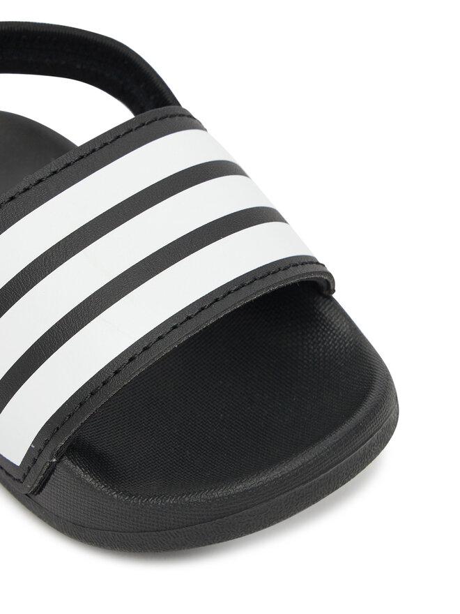 adidas Sandále adidas adilette Estrap JR5323 Čierna