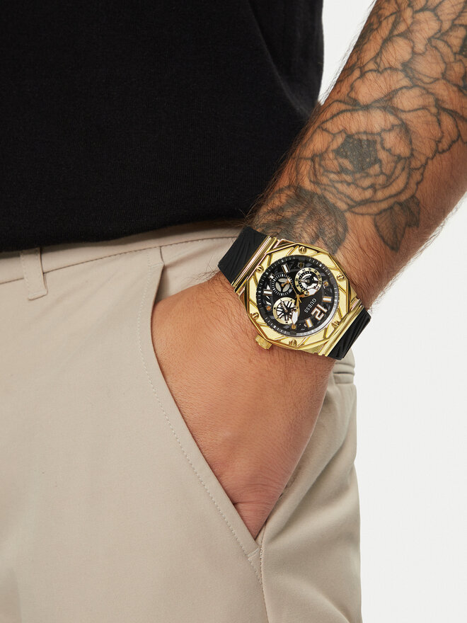 Guess Zegarek Guess Indy GW0634G2 Czarny