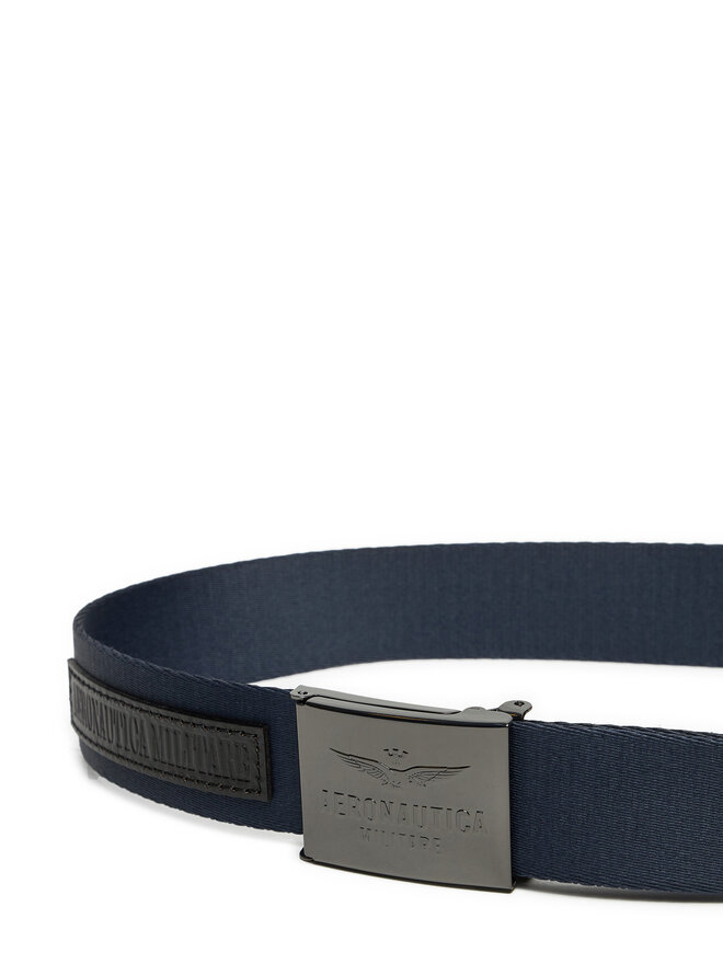 Aeronautica Militare Cintura da uomo Aeronautica Militare 242CI299CT3209 Blu scuro