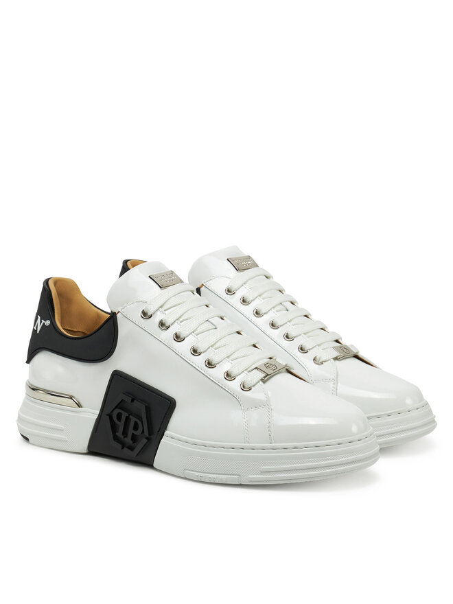 PHILIPP PLEIN Sneakersy PHILIPP PLEIN SAES USC0667 PLE010 Biały