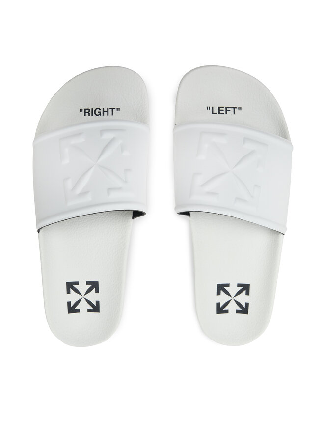 Off-White Şlapi Off-White OWIC006S22MAT0010100 Alb