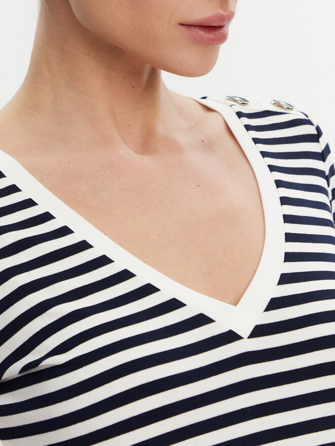 Morgan Morgan T-Shirt 241-DINA Dunkelblau Regular Fit