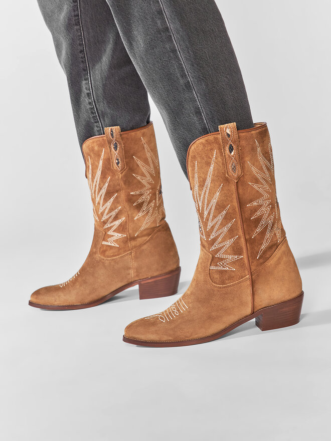 Eva Minge Stiefeletten Eva Minge EM-51-07-000770 Braun