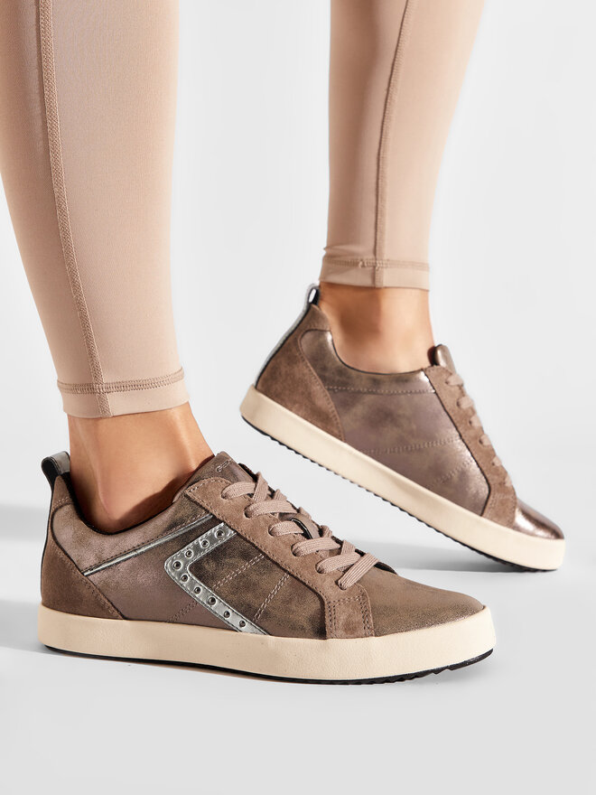 Geox Laisvalaikio batai Geox D Blomiee A D266HA 0AJ22 C5005 Ruda
