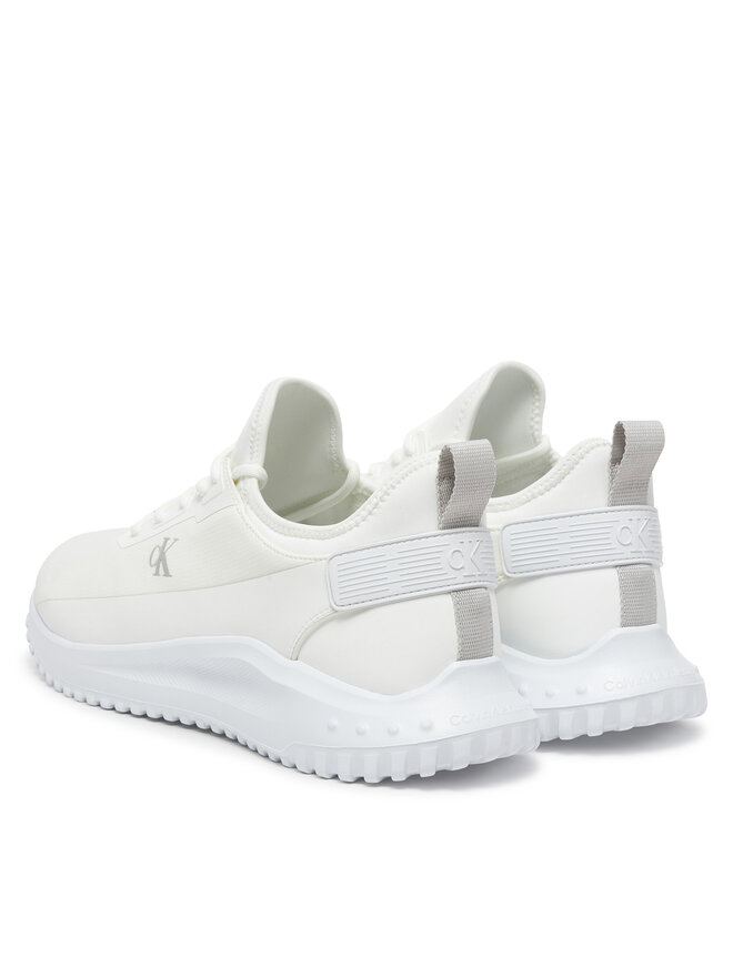 Calvin Klein Jeans Αθλητικά Calvin Klein Jeans Eva Runner Tech Ripstop YM0YM01203 Λευκό