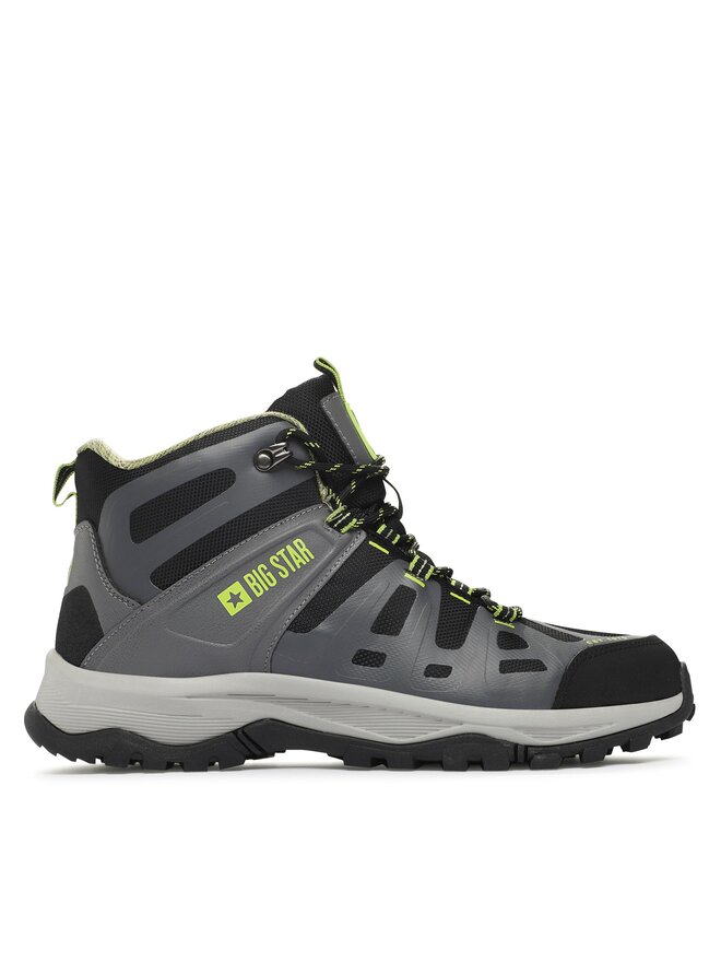 Big Star Shoes Туристически oбувки Big Star Shoes KK174098 Сив