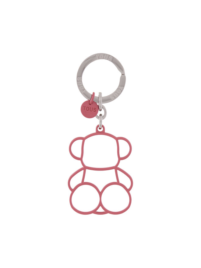 TOUS Брелок TOUS Silhouette Bold Bear 2002200713 Рожевий