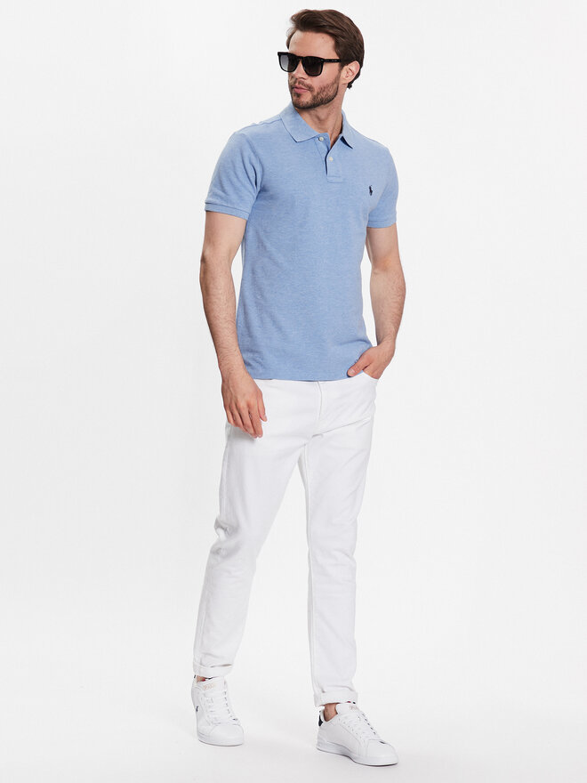 Polo Ralph Lauren Polo Ralph Lauren Poloshirt 710548797013 Blau Slim Fit