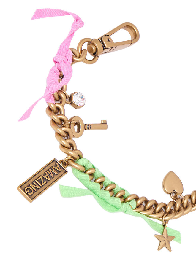 PINKO Asa larga extraíble PINKO Bag Charm 1 AI 25-26 PCPL 105518 A2RK Oro