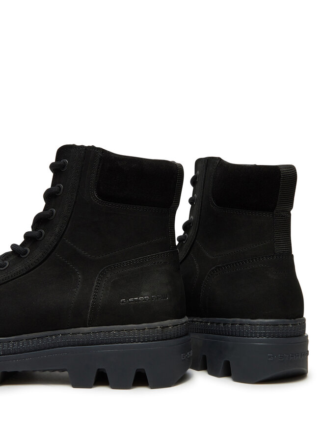 G-Star Raw Μποτάκια G-Star Raw Noxer Boot Mid W D26648 Μαύρο