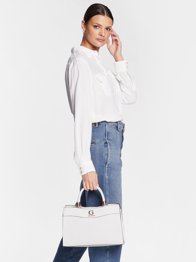 Guess Bolso Guess Nell Croc (CG) HWCG87 36060 Blanco