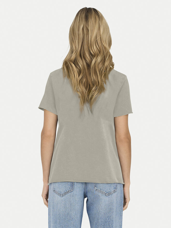 ONLY ONLY T-shirt Lucy 15307412 Siva Regular Fit