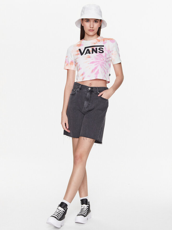 Vans Vans T-Shirt Resort Wash VN0003PS Bunt Cropped Fit