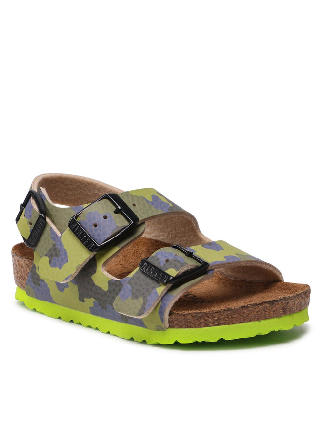 Birkenstock Sandały Birkenstock Milano Kinder 1022186 Zielony
