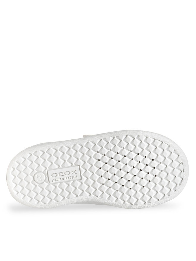 Geox Sneakersy Geox B Eclyper B555MA 000BC C1372 Bílá