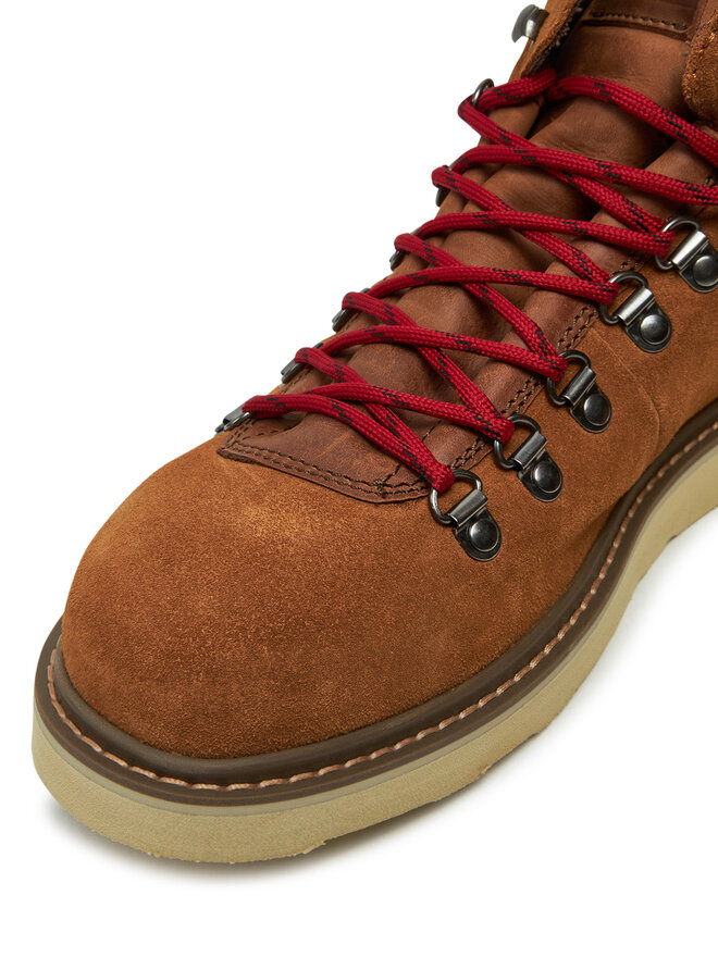 Jack&Jones Gležnjarji Jack&Jones 12262858 Rjava