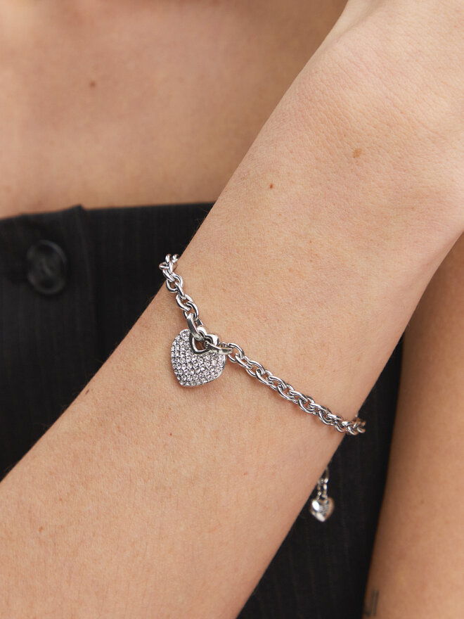 Guess Bracciale Guess JUBB05 214JW Argento