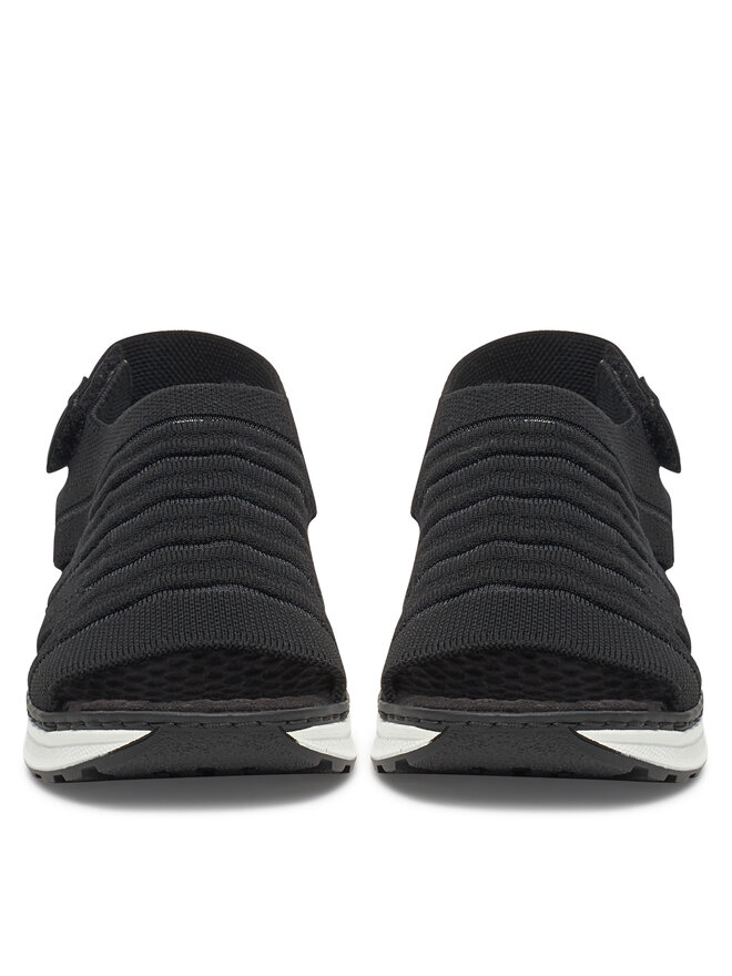 Rieker Sandale Rieker 65662-00 Negru