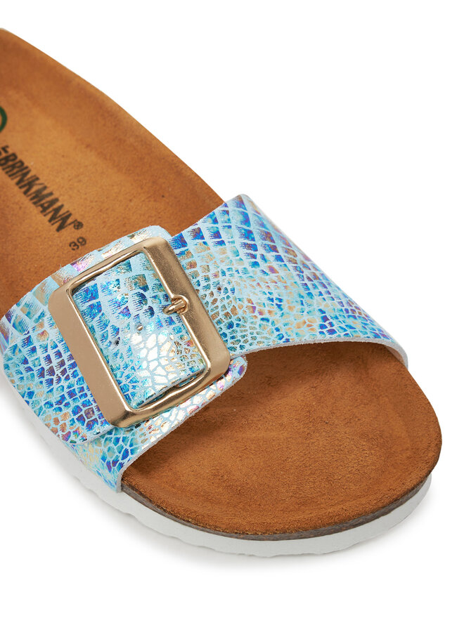 Dr. Brinkmann Pantoletten Dr. Brinkmann 700674-55 Blau