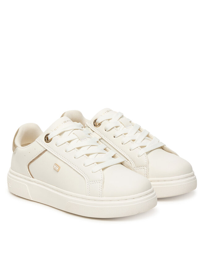 Tommy Hilfiger Sneakers Tommy Hilfiger Low Cut Lace-Up T3A9-34248-1355 S Weiß
