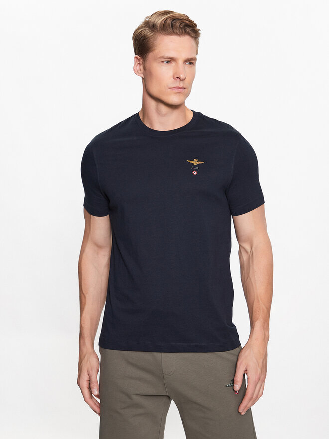 Aeronautica Militare Aeronautica Militare Póló 251TS1580J372 Sötétkék Regular Fit