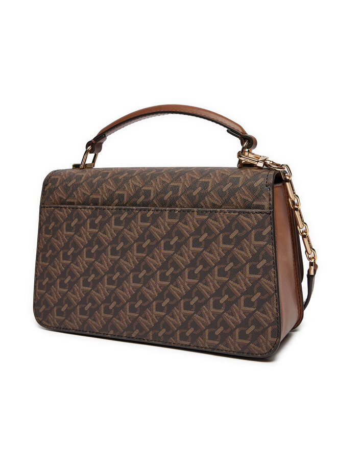 Handtasche MICHAEL Michael Kors Delancey 30T4GD8S6B Braun | eschuhe.de