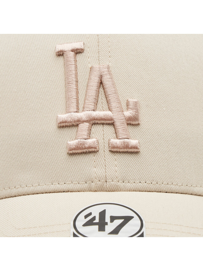 47 Brand Șapcă 47 Brand Mlb Los Angeles Dodgers Branson Sure Shot ’47 Mvp BCWS-BRSRS12CTP-NT88 Bej